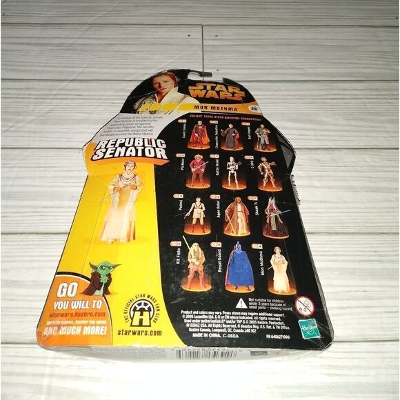 Hasbro Star Wars: Revenge of the Sith Mon Mothma Republic Senator Action Figure - Picture 3 of 8
